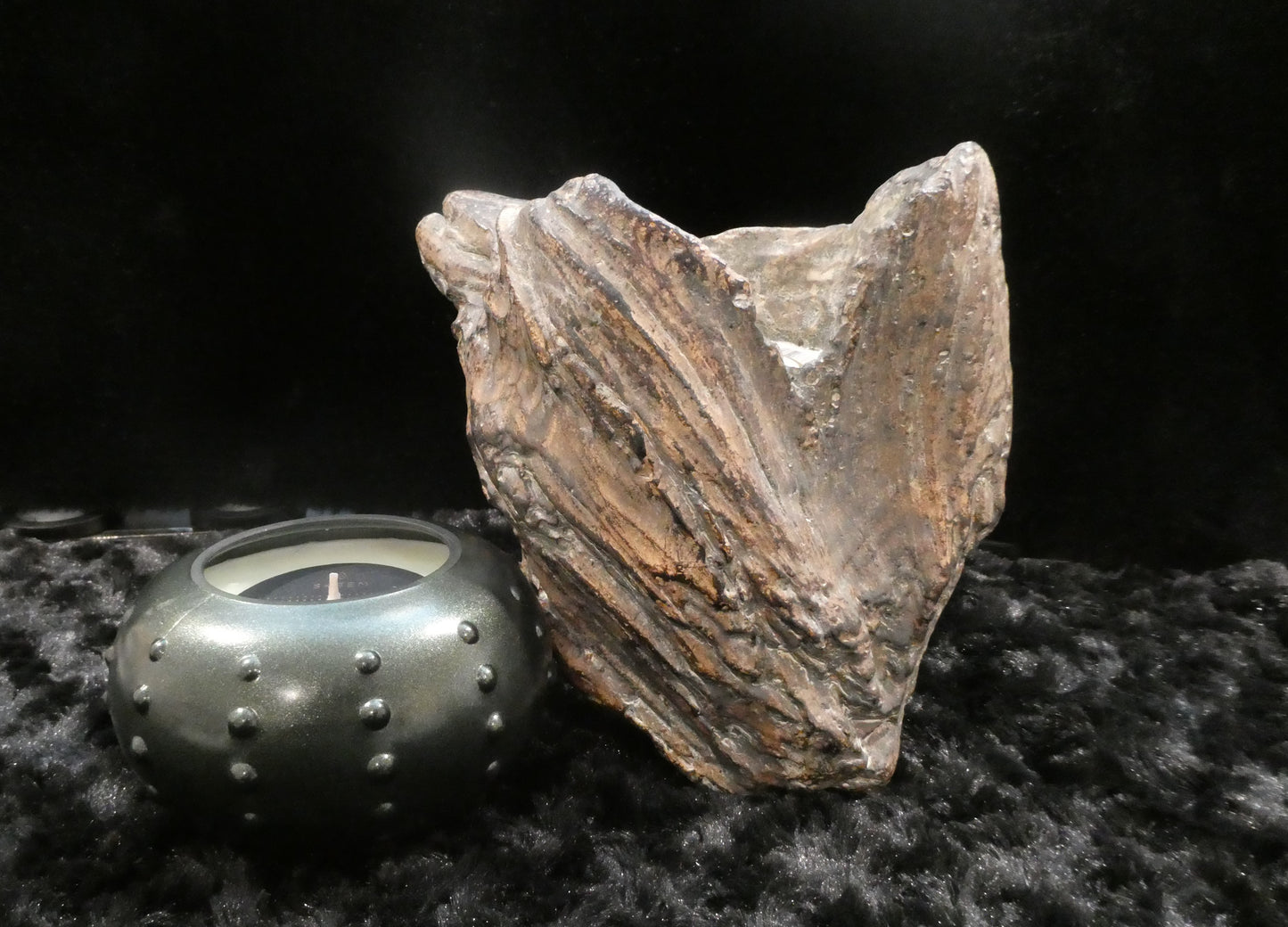 Driftwood Candle Statement Decor