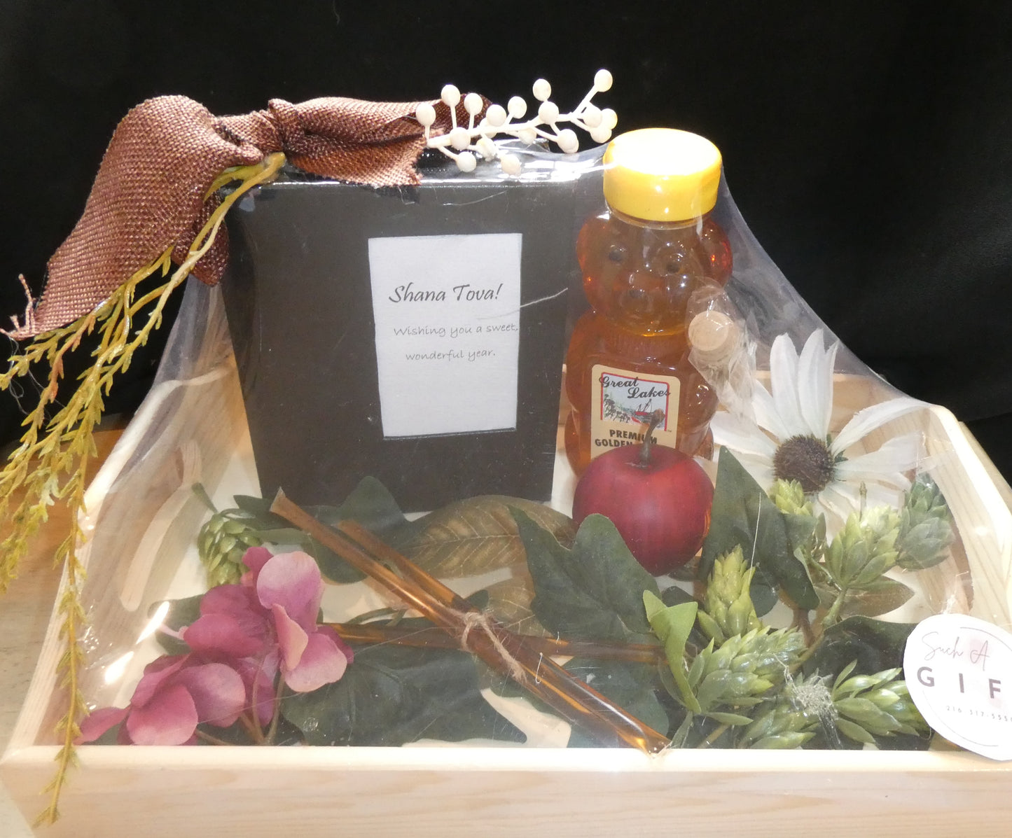 Rosh Hashana Wishes- Wooden Tray