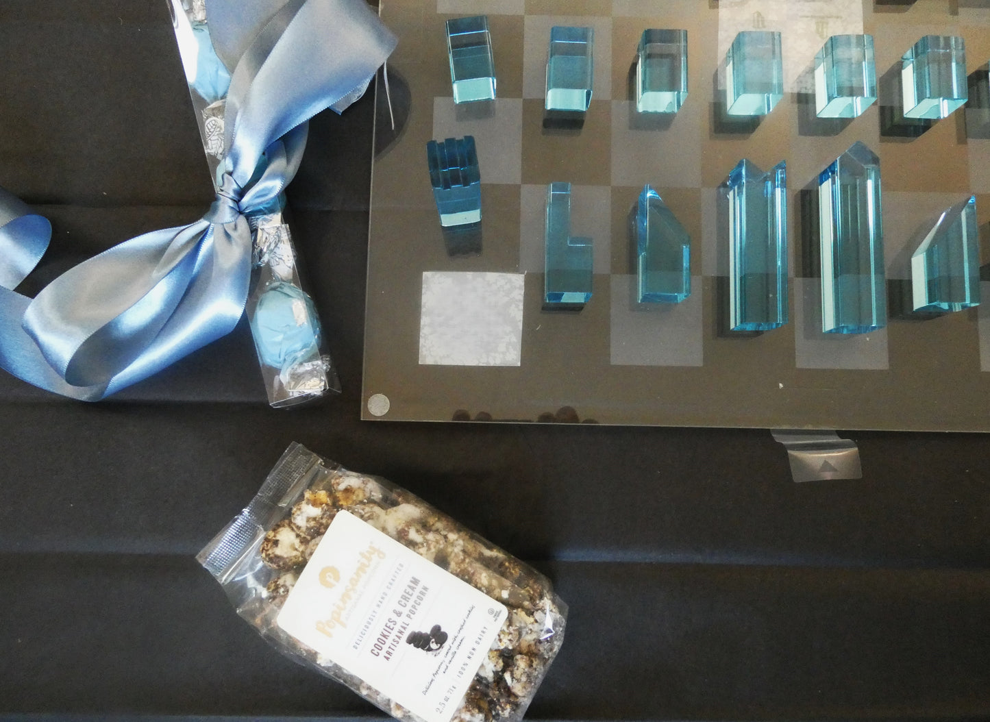 Modern Acrylic Chess Game