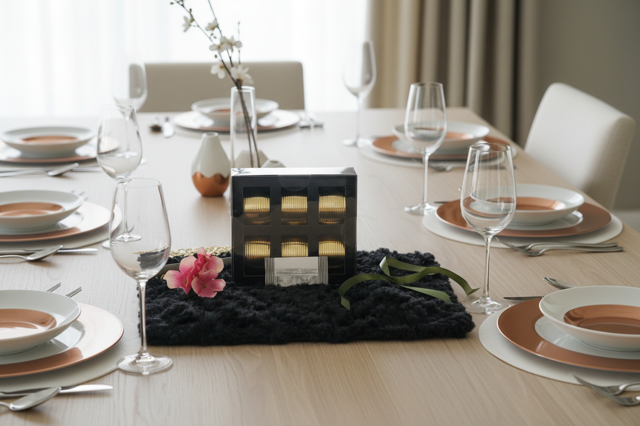 Hammered Napkin Rings Set