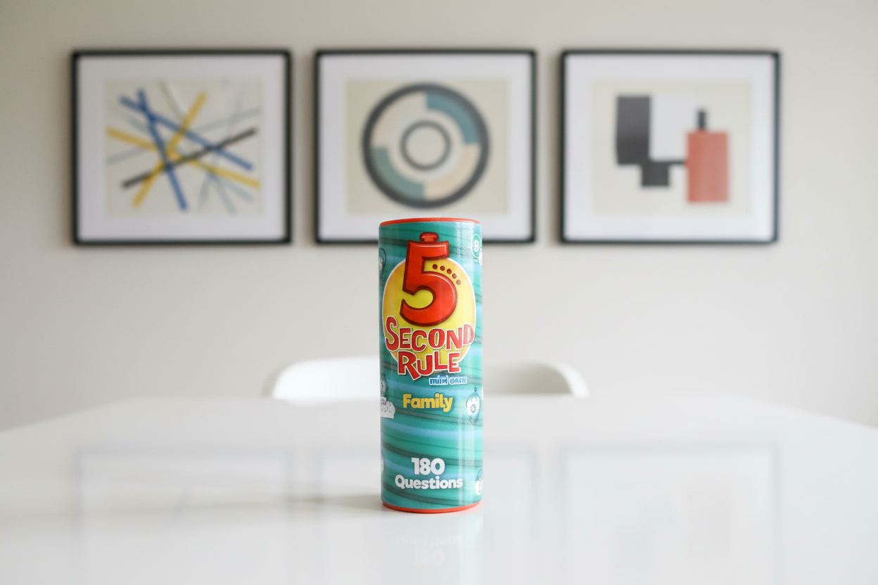 Family Fun! 5 Second Rule Game