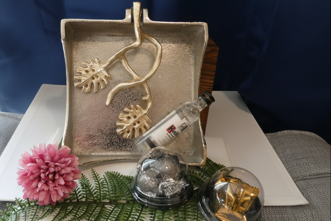 Golden Napkin Holder