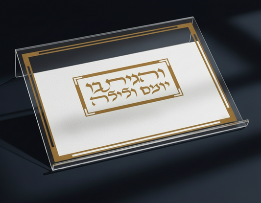 Classy Lucite Shtender